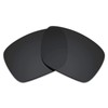 Alphax Stealth Black Polarized Replacement Lenses for Oakley Dispatch 1