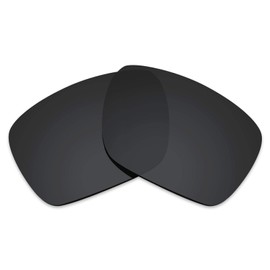 Alphax Stealth Black Polarized Replacement Lenses for Oakley Dispatch 1 OO9090 Sunglasses
