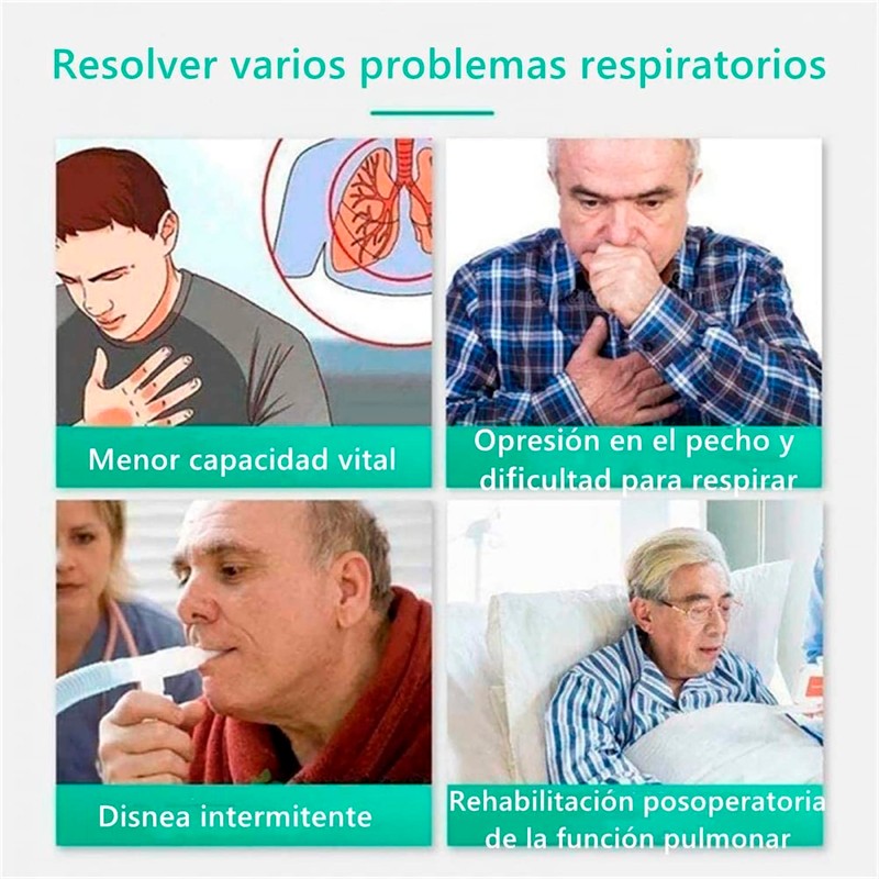 SEVEN MINE | Inspirometro Incentivo de 3 Bolas (Inhalación) |