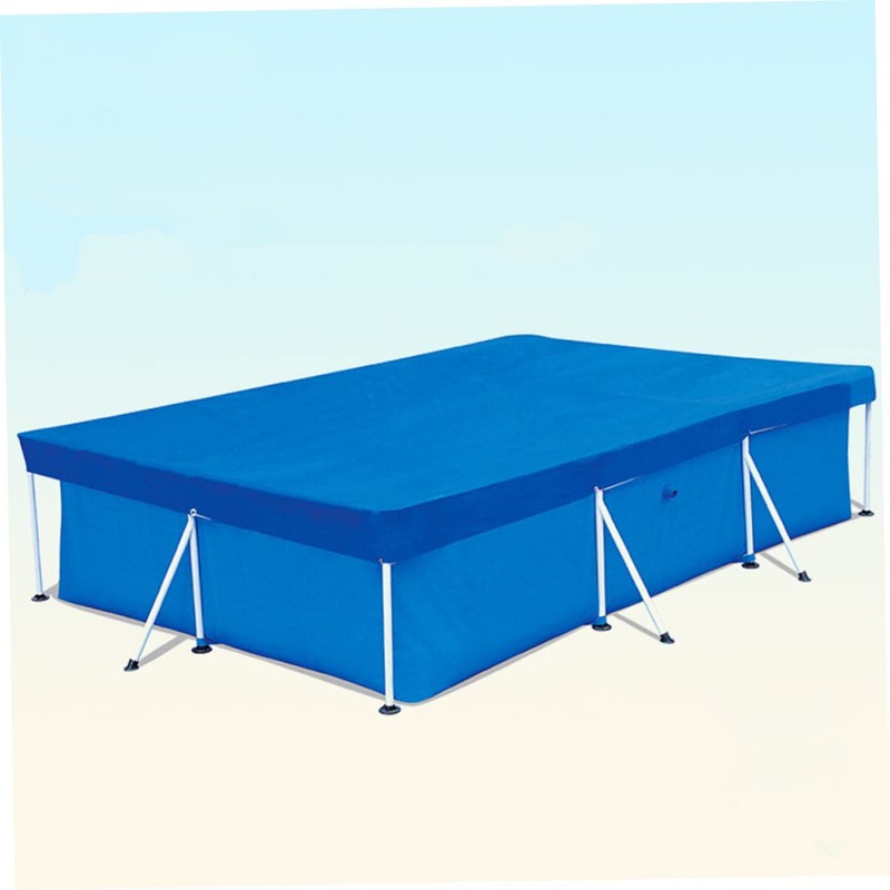 MERRYHAPY Frame Pools Rain Cover Waterproof Tarp Pe Pool Cover