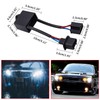 H13 a H4 Decodificadores HID Eliminador de filtro, adaptador antiparpadeo,