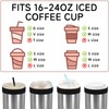 XccMe 2Pack Silicone Ring for 30 oz stainless Steel Tumbler,Reusable