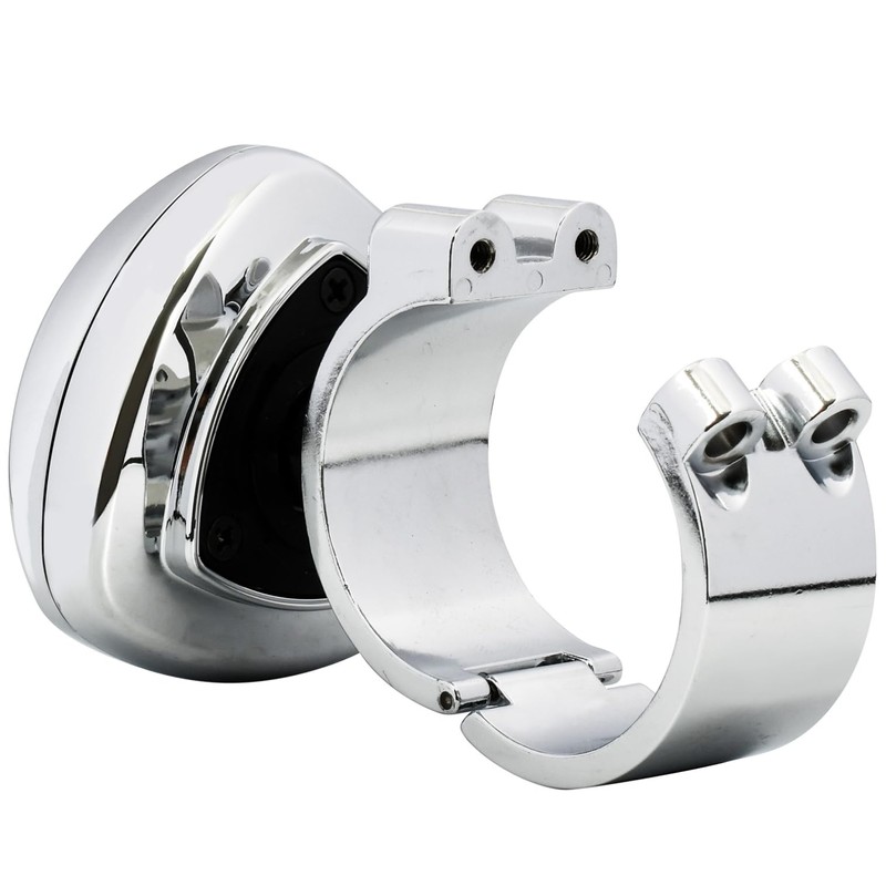 GG Grand General 80086 Chrome Plastic Steering Wheel Wheel Spinner