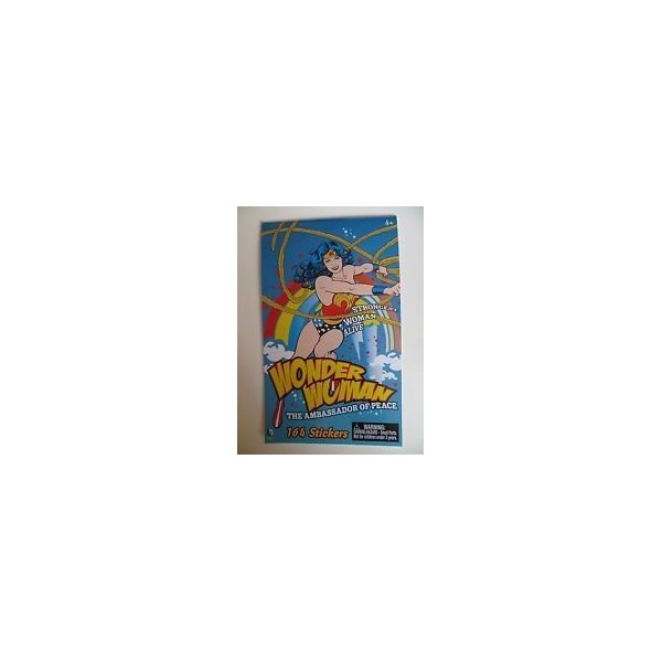 5Star-TD Wonder Woman, The Ambassador of Peace 164 Stickers Booklet