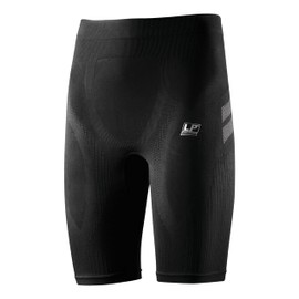 LP Embioz Thigh Support Compression Shorts - Black, X-Large
