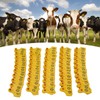 100Pcs TPU Pig Cow Ear Tag with Number 001‑100 Ear