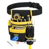 Tool Belt,Magnetic Tool Pouch,13-Pockets Tool Belts for Men,Detachable & Adjustable