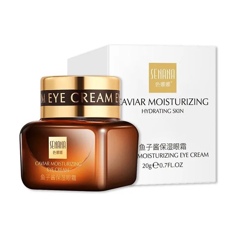 Crema Hidratante Ojos Senana Caviar 20ml Antiarrugas Hipoalergénica