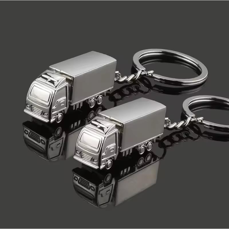 Cute Truck Keyrings Lorry Key Racks Men Car Metal Key