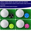 Adhere Golf ball Markers Soft Enamel golf ball markers with