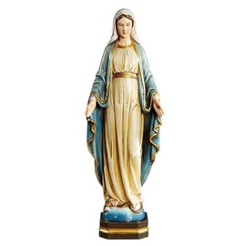 12" Val Gardena Our Lady of Grace Statue