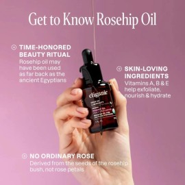 Cliganic Aceite De Rosa Mosqueta Orgánico, 1 Fl. Oz (30 Ml)