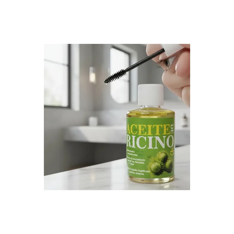 Aceite De Ricino Para Cabello, Cejas Y Pestañas Chic 15ml