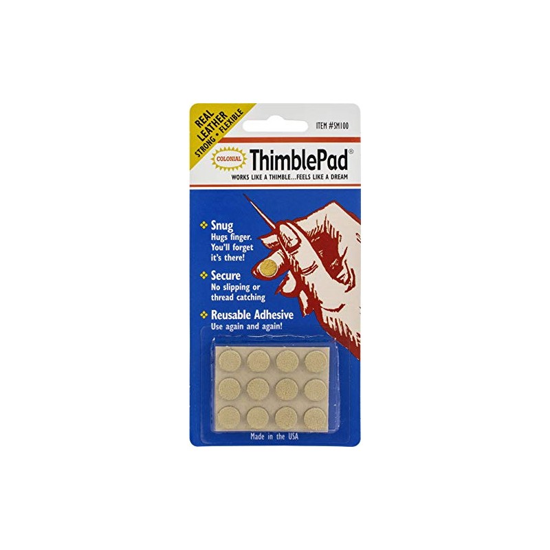 Colonial Thimblepads 6/Pk-12pcs, 6 Pack