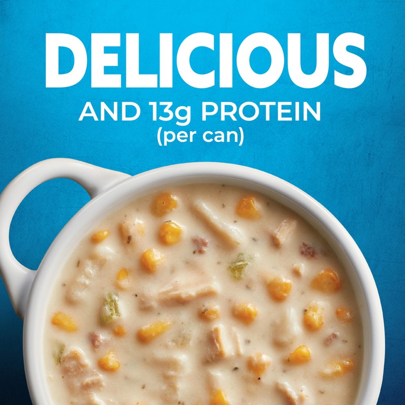 Progresso Chicken Corn Chowder, Reduced Sodium Canned Soup, 18.5 oz
