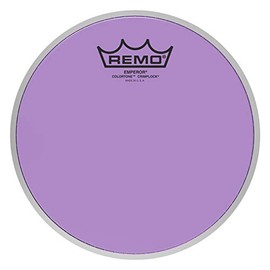 Remo Emperor Colortone Crimplock Purple Tenor Drumhead 8" (BE-0308-CT-PUMP)