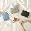 GAEKEAO Small Wallets Woman RFID Blocking Leather Bifold Card Holder