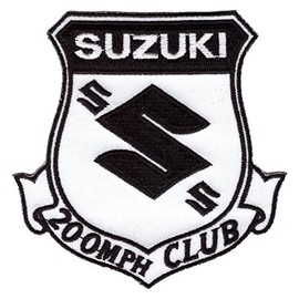 Suzuki 200 Mph Club Motorcycle Club Racing Jacket Biker Patch (SZ3)