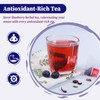 FullChea - Blueberry Tea Bags, 50 Teabags - Premium Blueberry
