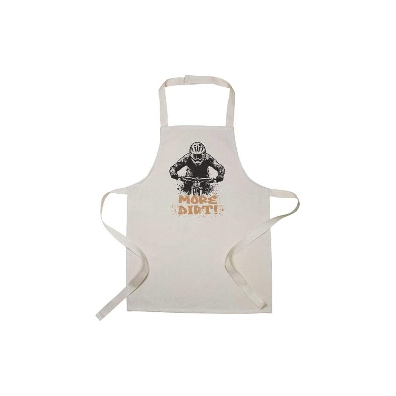 Azeeda 'More Dirt! Mountain Biker' Kid’s Cooking Apron (AP00070565)