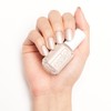 essie salon-quality nail polish, vegan, golden shimmer, Imported Bubbly, 0.46