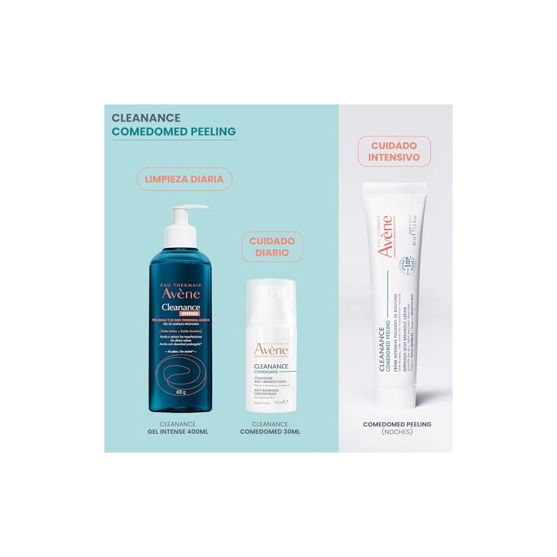AVENE Cleanance Comedomed Peeling, Anti-imperfecciones, Piel Grasa o con Brotes,