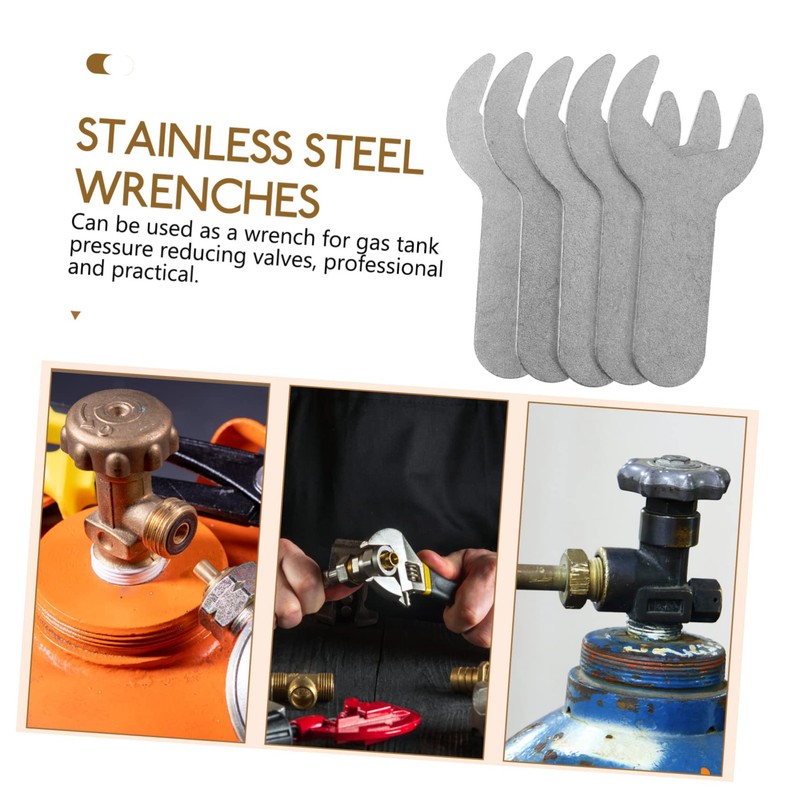 Operitacx Tight Gas Spanner Gas Bottle Regulator Spanner for Multifunctional