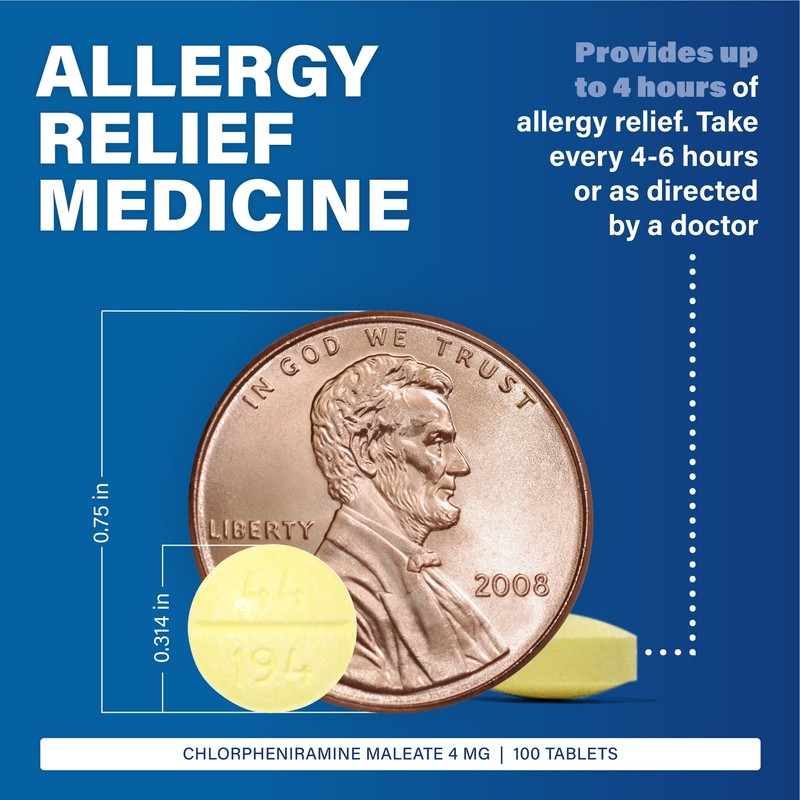 MAJOR MAJOR Chlorpheniramine 4 Mg Tabs - Chlorpheniramine Maleate 4-Hour