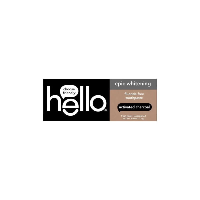 Hello Pasta De Dientes Con Carbón Activado Sin Flúor 3