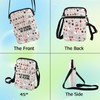 WZMPA Funny Euchre Crossbody Bag Euchre Game Lover Gift I'd