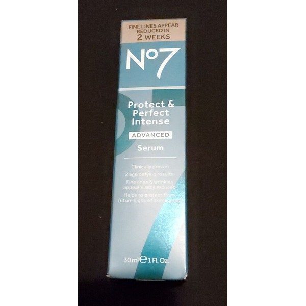 No7 Protect & Perfect Intense Advanced Serum ~1 oz