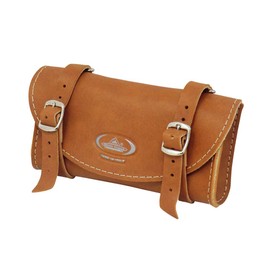 Selle Montegrappa Cucuba® Saddle Bag Leather Bicycle Bag Unisex 100% Made In Italy 0016 (Colour: Honey)