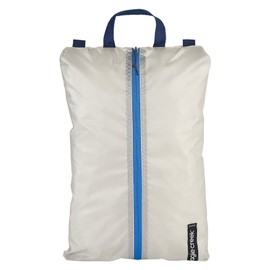 Eagle Creek Pack-It Isolate Shoe Bags for Travel - Ultra-Lightweight, Durable, Water-Resistant Ripstop Fabric with Self-Repairing Zipper and Easy Top Handle, AZ BLUE/GREY/Izome Blue