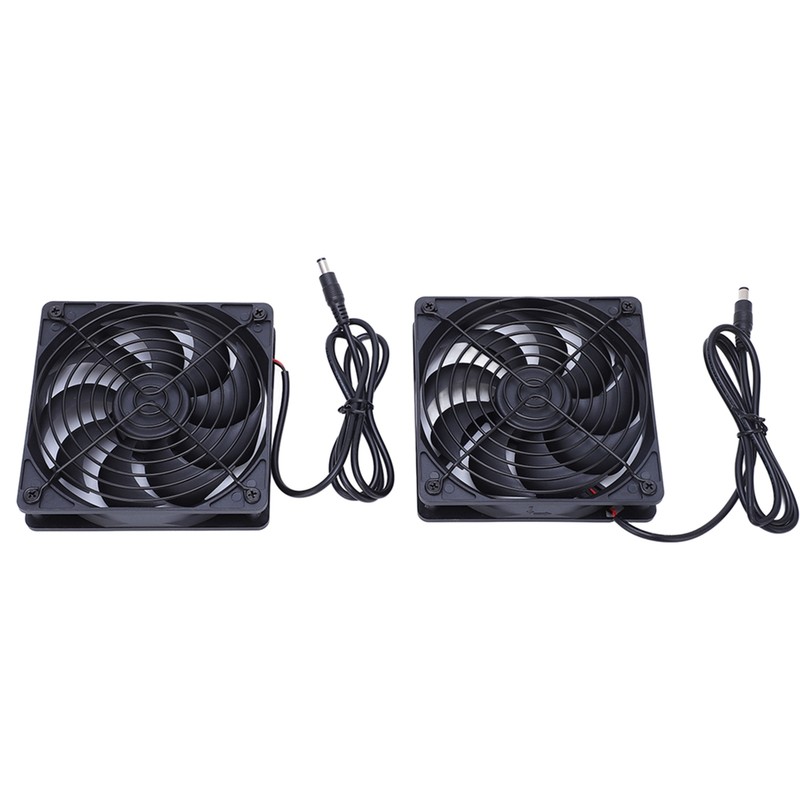 Solar Panel Fan Dual Exhaust Fans Air Ventilation Heat Dissipation