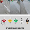 Clatoon Pressure Washer Short Gun, Foam Cannon with 1/4 Inch