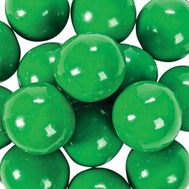 Fun Express - Green Gum Balls - Edibles - Gum - Bulk Gumballs - 97 Pieces