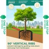 USA Made 10'ft Tree Root Barrier, Tree Circle Weed Barrier,