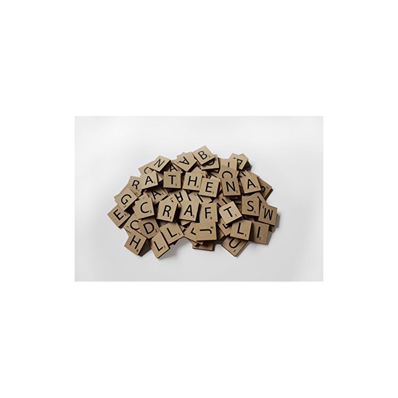 2 X Wooden Scrabble Tiles - Complete set of 100