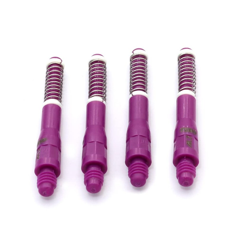 CUESOUL TERO Purple AK7 Dart Shafts Built-in Spring Telescopic, Set