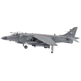 DCD British Aerospace Sea Harrier FA.2 Aircraft Diecast Toy 2018 'Air Power Series' Includes 'ZH796' Sea Eagle Missiles British