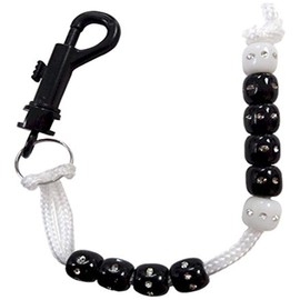 JP LANN GOLF Rhinestone Bead Score Counter, Black