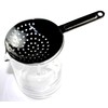 Yukiwa Julep Cocktail Strainer Black for Mixing Cup and Shaker