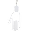 Hokushin Trading HTC Golf Glove Hanger, White, S-XL, 8.7 -