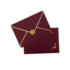 10 Premium Christmas Envelopes, Christmas Envelopes, Hot Foil Finished with