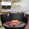 onlyfire Stainless Steel Pizza Ring Kit Pizza Oven Kit for