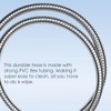 AQUALONA® Chrome Hose for Handheld Shower Head - Rub Clean