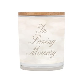 Elanze Designs in Loving Memory 11.5 Ounce Pure Soy Wax Jar Candle, Hazelnut Coffee Scent