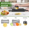 HomeHacks Vegetable Chopper Vegetable Cutter, 12 in 1 Kitchen Gadget,