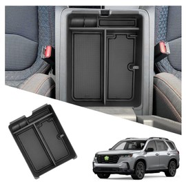 Ruiya Center Console Organizer Compatible with 2024-2026 Honda Passport /2023-2025 Pilot/2024 2025 Ridgeline ABS Material Armrest Console Organizer for 2026 Honda Trailsport Accessories