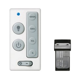Emerson Kathy Ireland Home SW405, 4-Speed Ceiling Fan Wall Control with Receiver, White